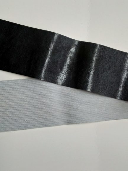 Ceinture simili cuir noire