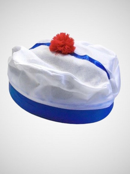 Béret de marin avec pompon
