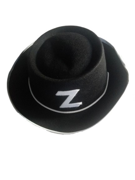 Chapeau Zorro maternelle