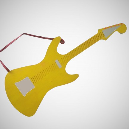 Guitare électrique en bois