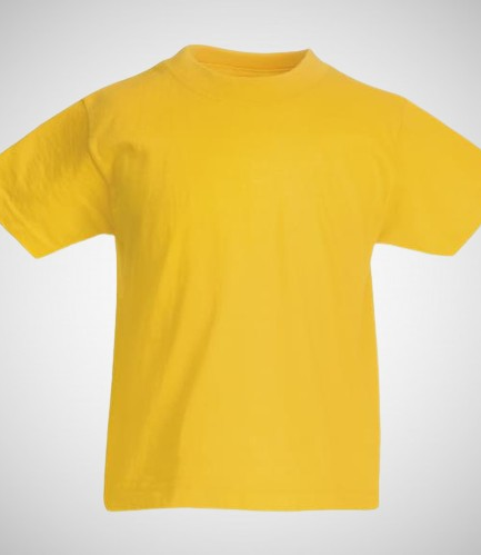 T-shirt uni 5 / 6 ans