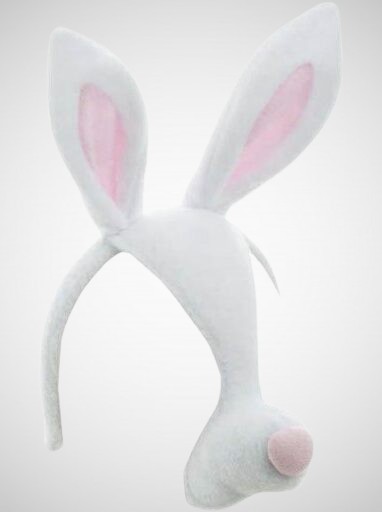 Masque de Lapin Blanc